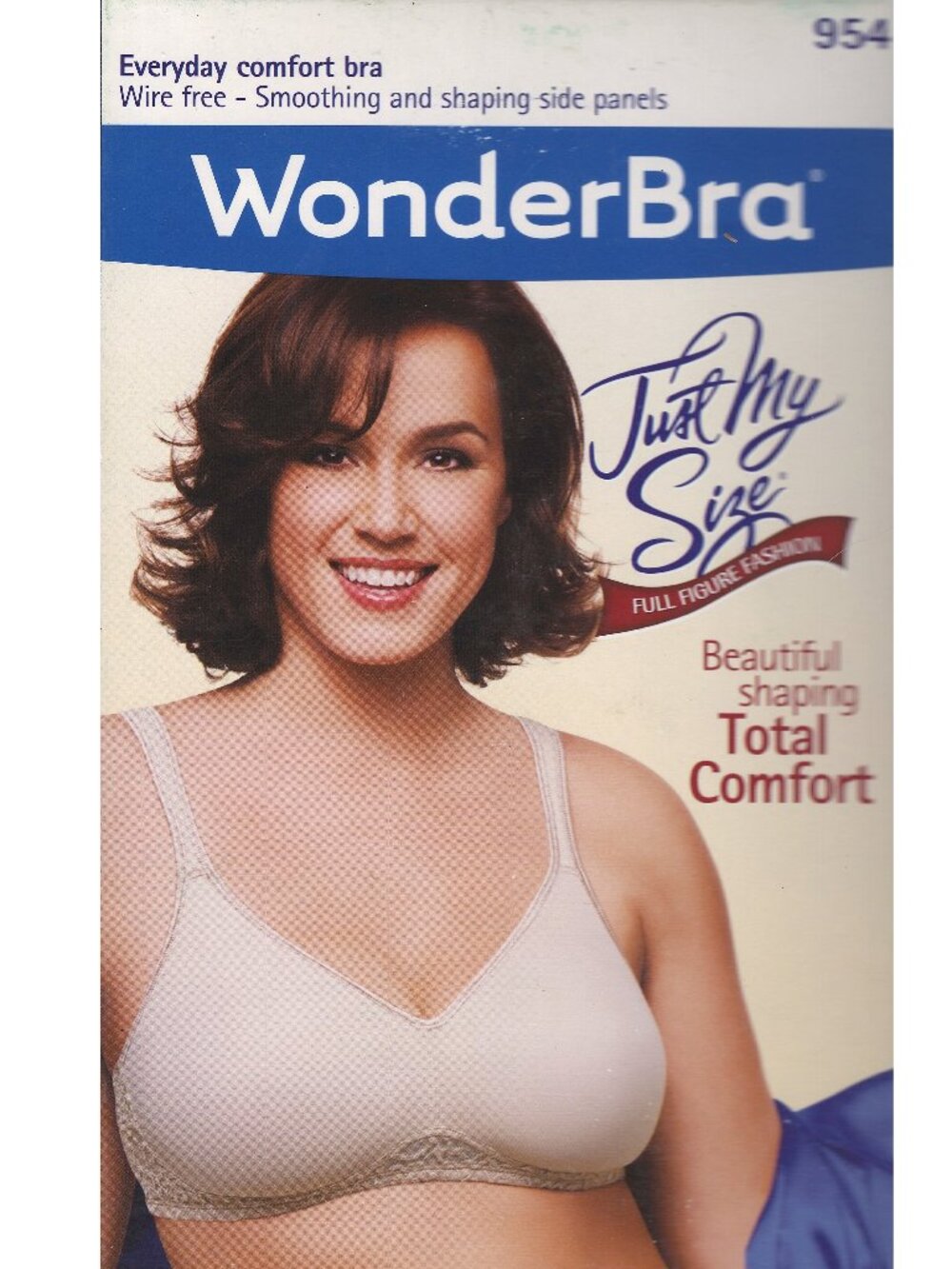 2x NEW Wonderbra Smoothing Seamless Wire Free Wide Strap Total Comfort Bras 42DD